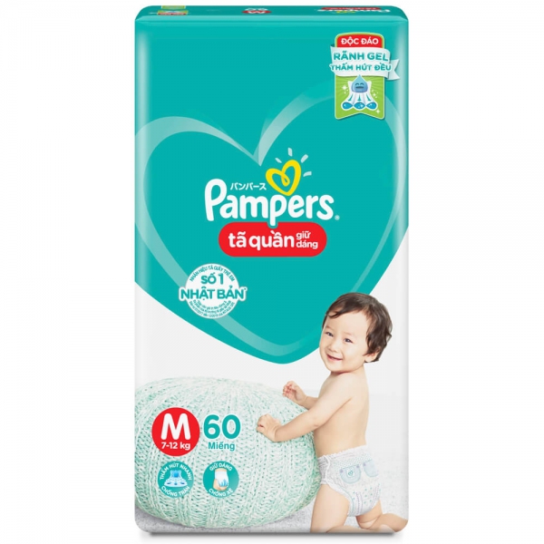 Pampers Pants M 60X3