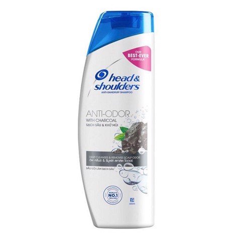 Head and Shoulder  shampoo Anti Odor with Charcoal 330ml