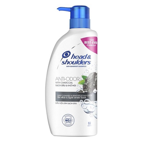 Head and Shoulder  shampoo Anti Odor with Charcoal 625ml