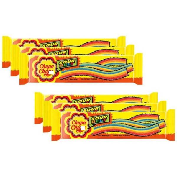 Chuppa Chups Rainbow Marshmallows Box 48 Bars/Box