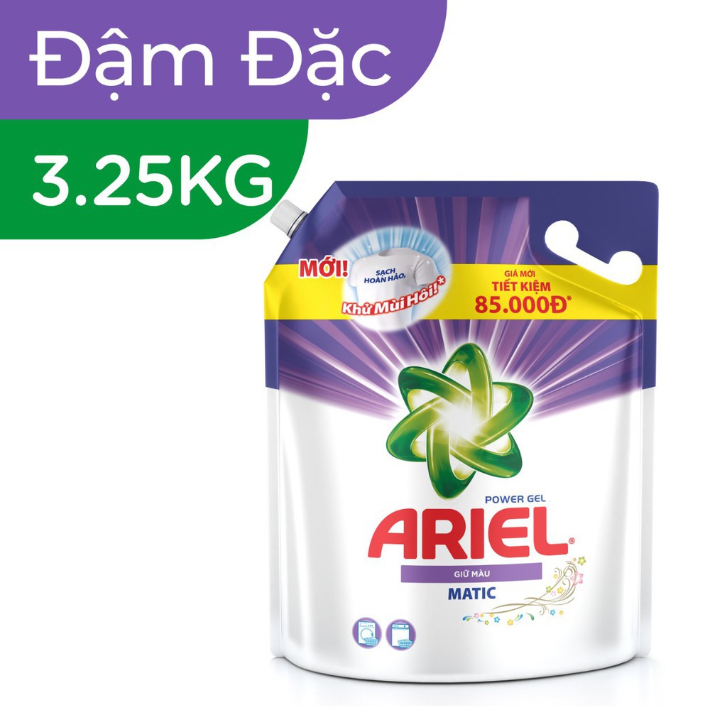 Ariel  Power Gel  Color  Matic 3.25kg