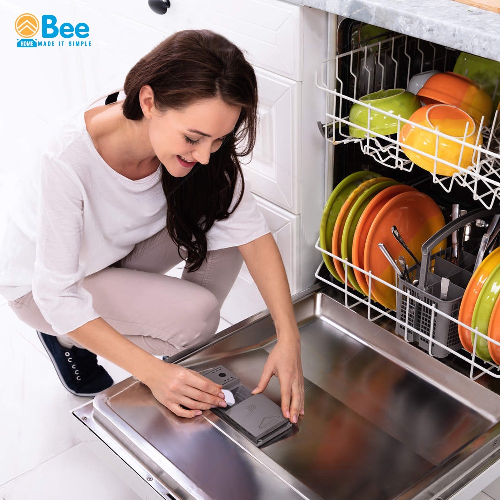 BeeEco Dishwasher Tablets Clean and shiny for dishwashers Box of 36 tablets, without salt, without oil