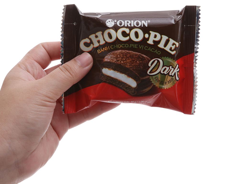 ChocoPie Dark 360g - 12 Pack/Box, 8 Box/Case