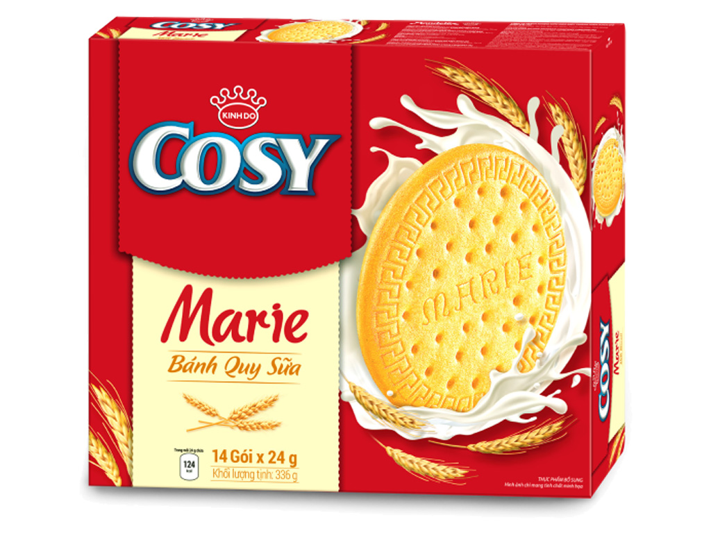 Cozy Marie milk biscuits box 336g