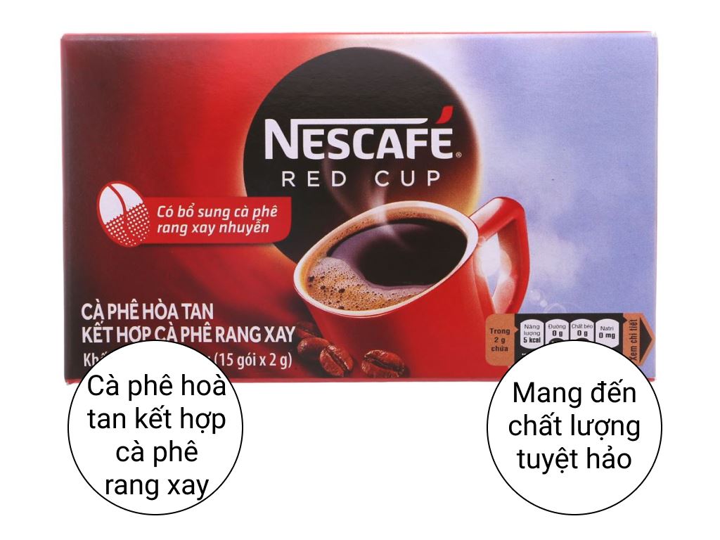 NesCafé Red Cup Black Coffee 30g