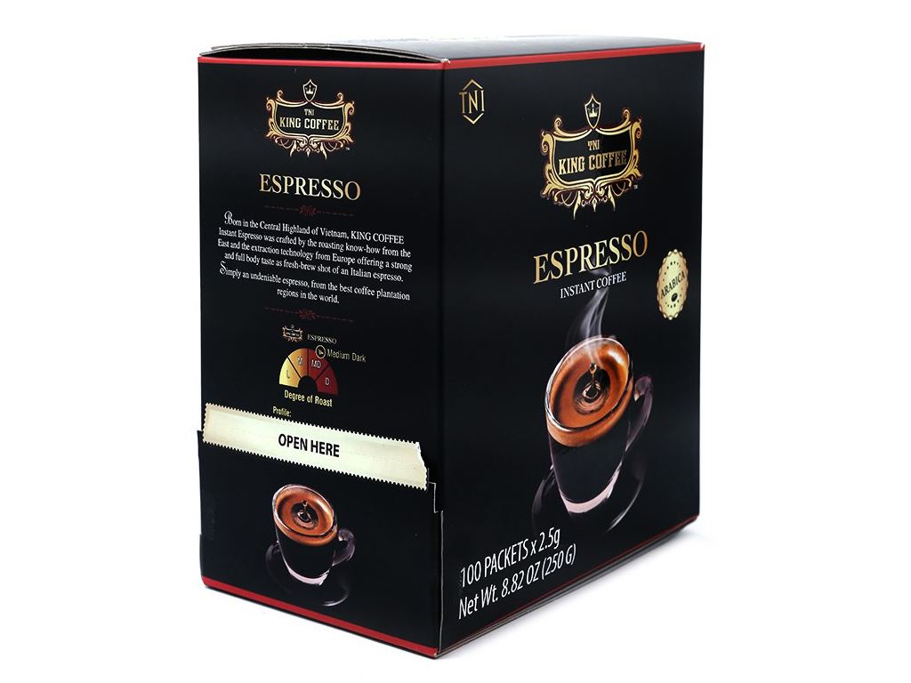 Black Coffee TNI King Coffee Espresso 250g