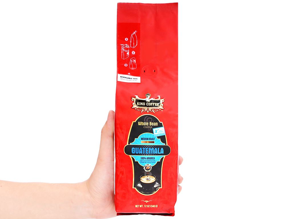 TNI King Coffee Arabica Guatemala Whole Beans 340g