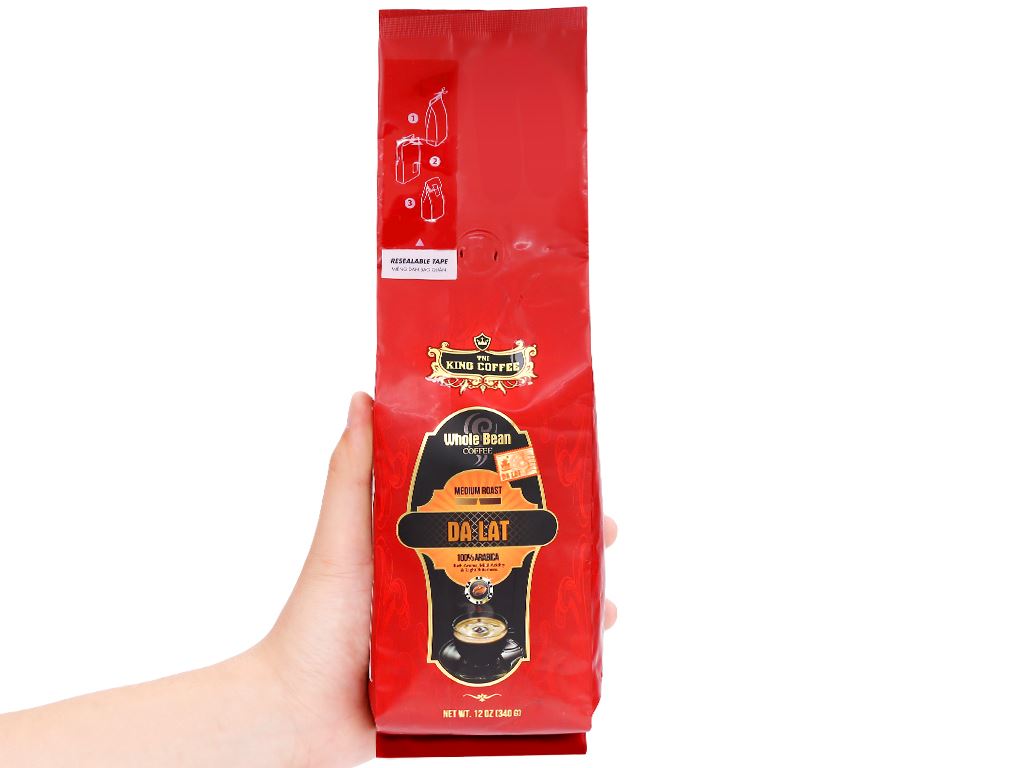 TNI King Coffee Da Lat whole bean 340g