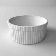 Porcelain Souffle Pudding Ramekin Baking Bowl Bakeware For Weddings