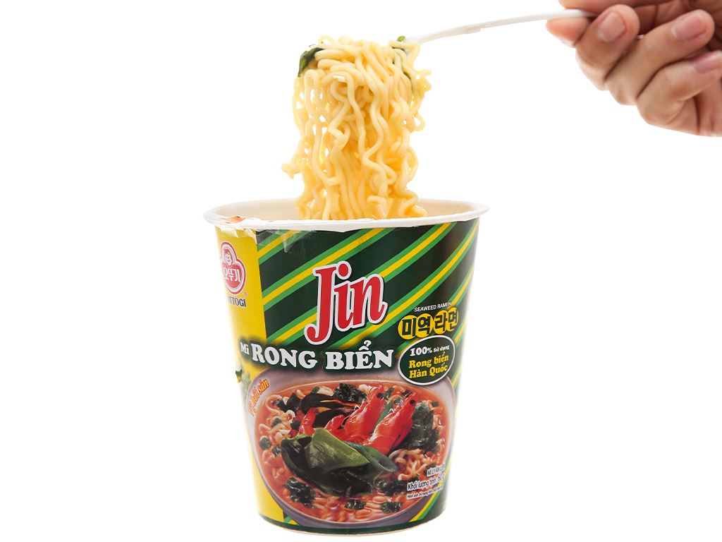 Jin Ottogi Seaweed Noodle Cup 60g