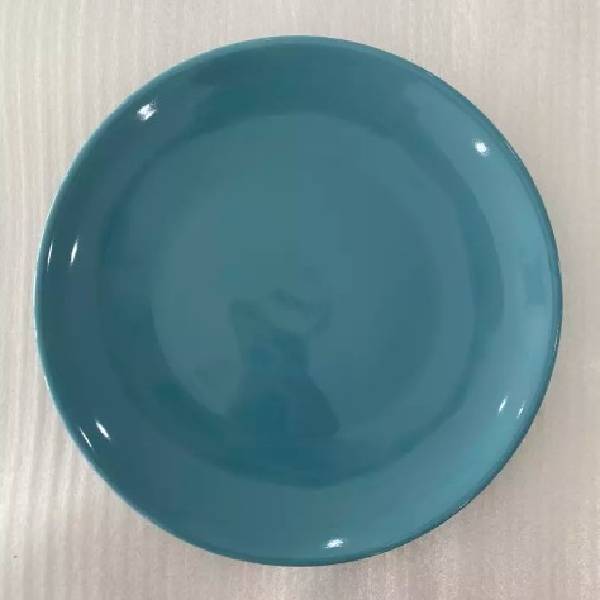 Blue glazed porcelain tableware and durable material cup