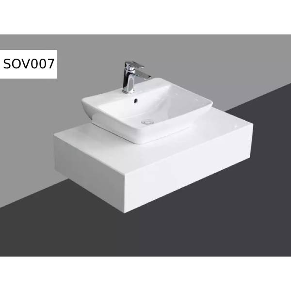 Wholesale modern elegant square design bathroom sinks with durable ceramic material