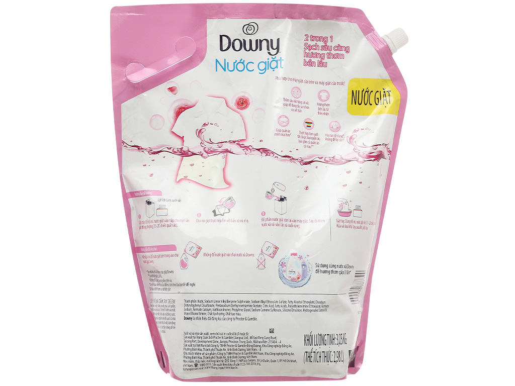 Downy  liquid Matic FRESH GARDEN 3.25kgx 4Bag