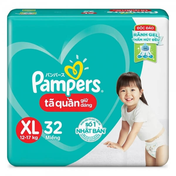 Pampers Pants  XL 32x 6