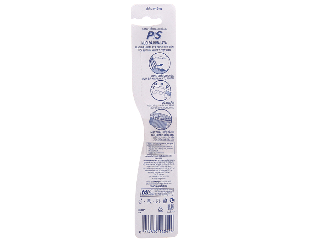 Toothbrush P / S Himalayan rock salt white teeth
