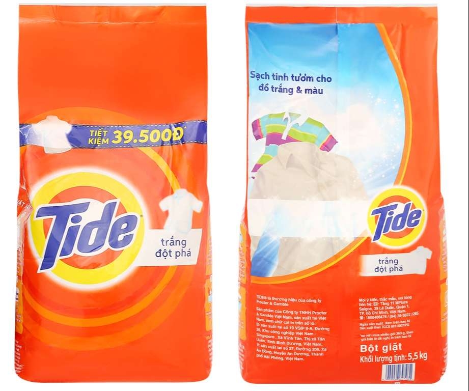 Tide Detergent Super white  5.5kg